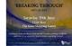 'Breaking Through' Art Gallery